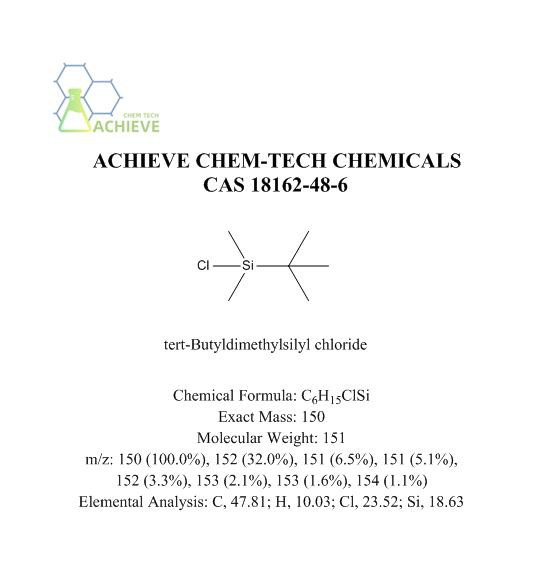 Tert-Butyldimethylsilyl Chloride structure CAS 18162-48-6 | Shaanxi BLOOM Tech Co., Ltd