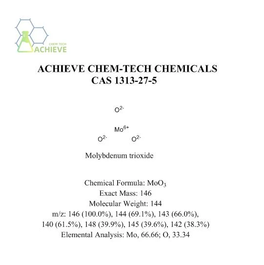 CAS 1313-27-5 molybdenum trioxide structure | Shaanxi BLOOM Tech Co., Ltd CAS 1313-27-5 molybdenum trioxide structure | Shaanxi BLOOM Tech Co., Ltd
