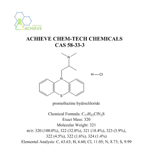 CAS 58-33-3 Promethazine hydrochloride | Shaanxi BLOOM Tech Co., Ltd CAS 58-33-3 Promethazine hydrochloride | Shaanxi BLOOM Tech Co., Ltd