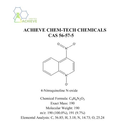 CAS 56-57-5 4-Nitroquinoline N-oxide | Shaanxi BLOOM Tech Co., Ltd CAS 56-57-5 4-Nitroquinoline N-oxide | Shaanxi BLOOM Tech Co., Ltd