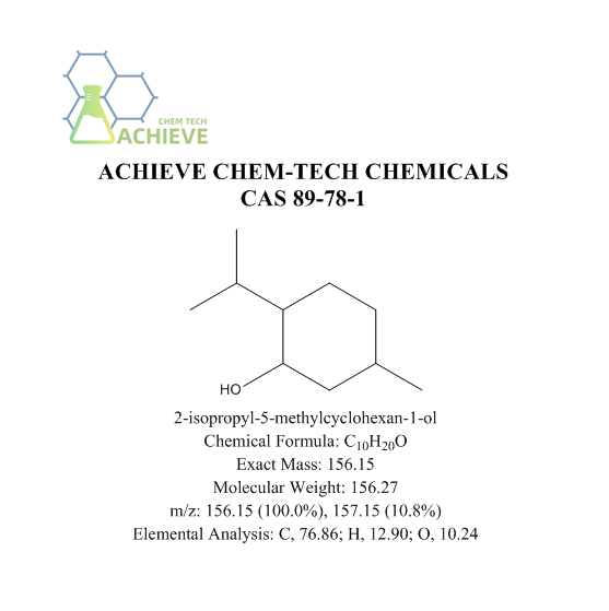 Pure Menthol Crystals CAS 89-78-1