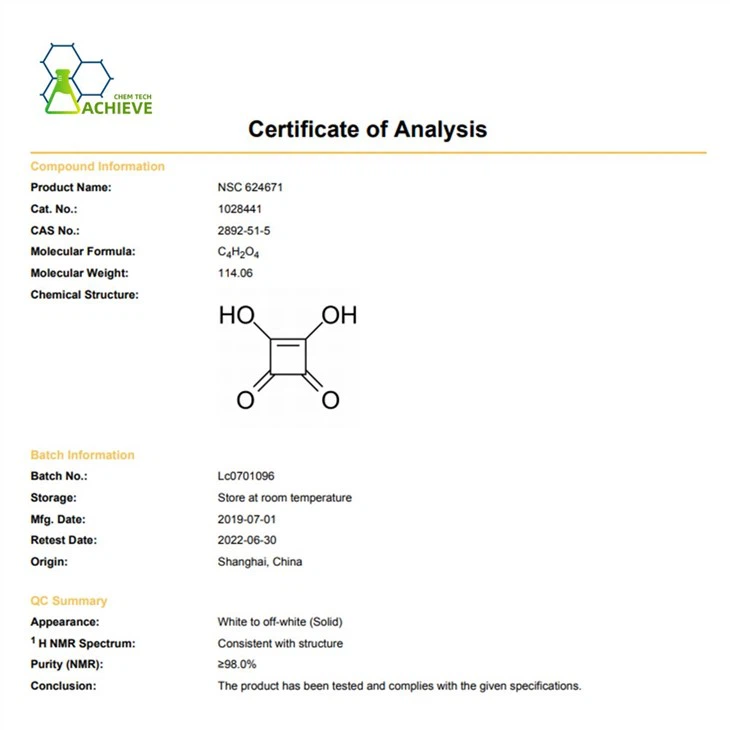 Squaric Acid Treatment CAS 2892-51-5