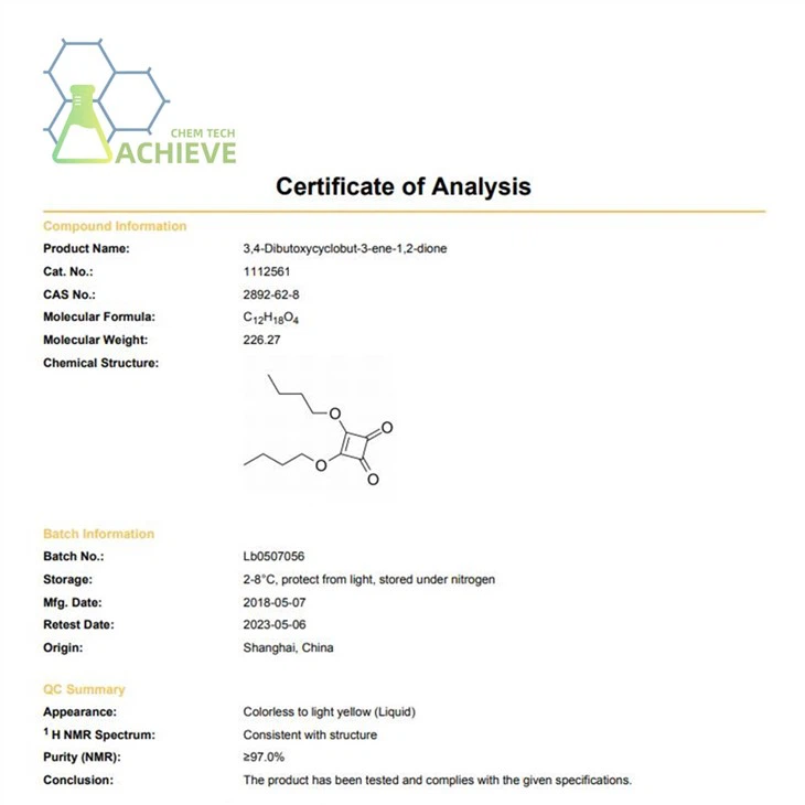 Dibutyl Squarate CAS 2892-62-8