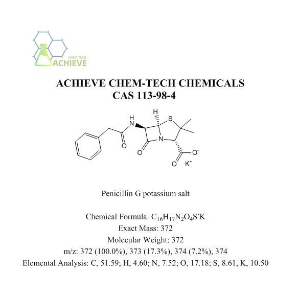 Penicillin G Potassium Salt CAS 113-98-4