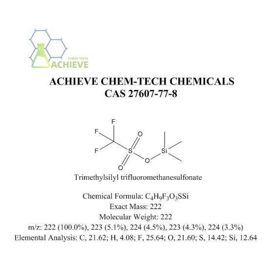 Trimethylsilyl Trifluoromethanesulfonate CAS 27607-77-8