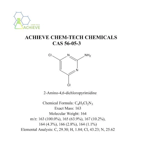 2-Amino-4,6-dichloropyrimidine CAS 56-05-3
