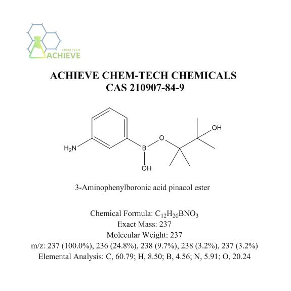 3-Aminophenylboronic Acid Pinacol Ester CAS 210907-84-9