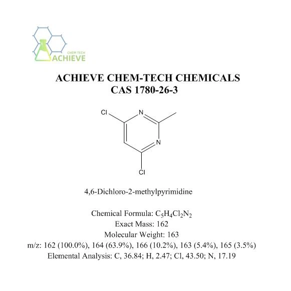 4,6-Dichloro-2-methylpyrimidine CAS 1780-26-3