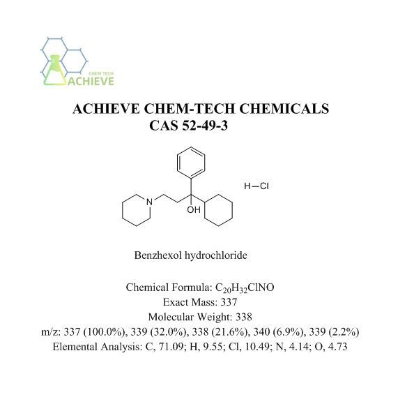 Benzhexol Hydrochloride CAS 52-49-3
