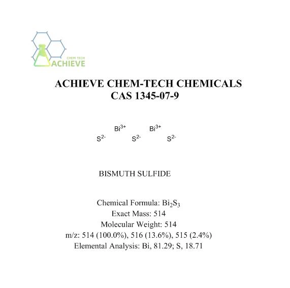 BISMUTH SULFIDE CAS 1345-07-9