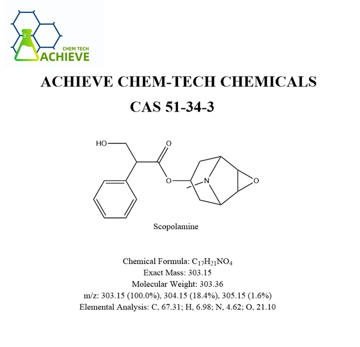 Scopolamine Powder CAS 51-34-3