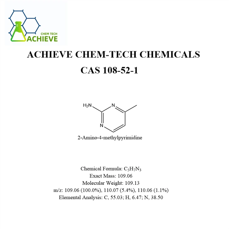 2-Amino-4-methylpyrimidine CAS 108-52-1