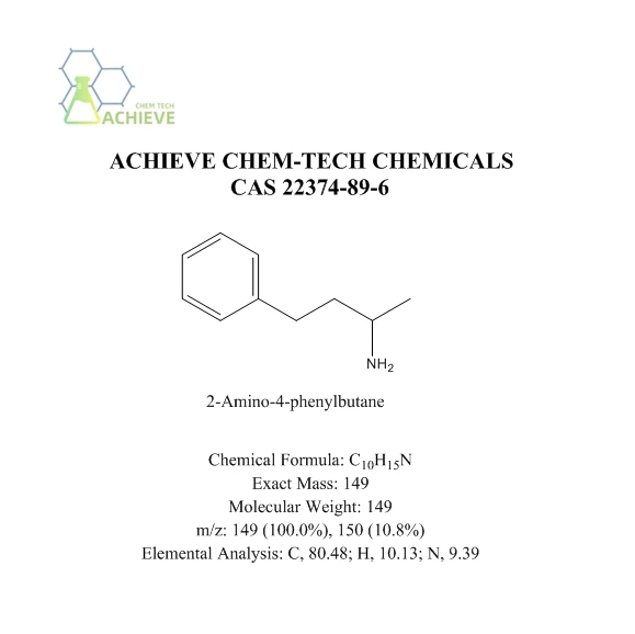 2-Amino-4-phenylbutane CAS 22374-89-6