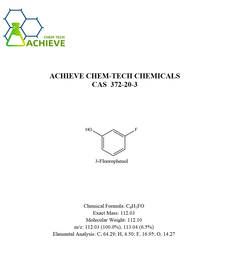 3-Fluorophenol CAS 372-20-3