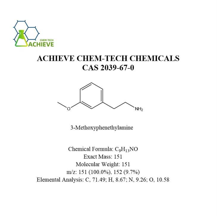 3-Methoxyphenethylamine CAS 2039-67-0
