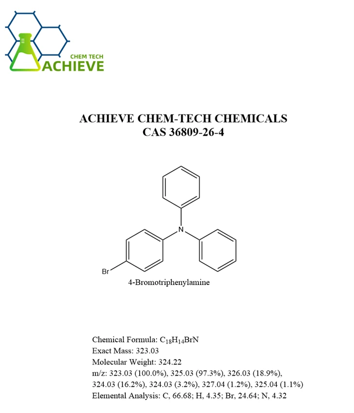 4-Bromotriphenylamine CAS 36809-26-4