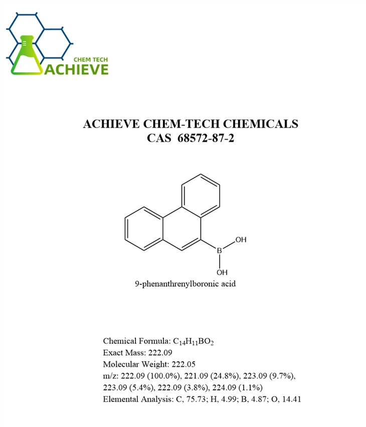 9-phenanthrenylboronic Acid CAS 68572-87-2