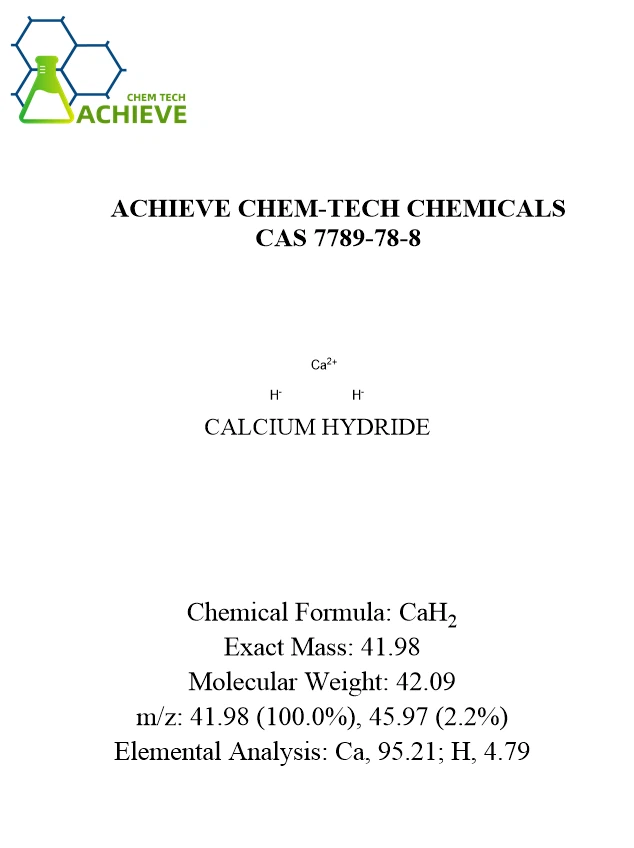 Calcium Hydride CAS 7789-78-8