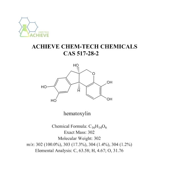 Hematoxylin Powder CAS 517-28-2