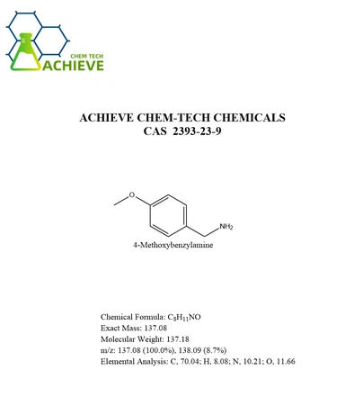 4-Methoxybenzylamine CAS 2393-23-9 | Shaanxi BLOOM Tech Co., Ltd 4-Methoxybenzylamine CAS 2393-23-9 | Shaanxi BLOOM Tech Co., Ltd