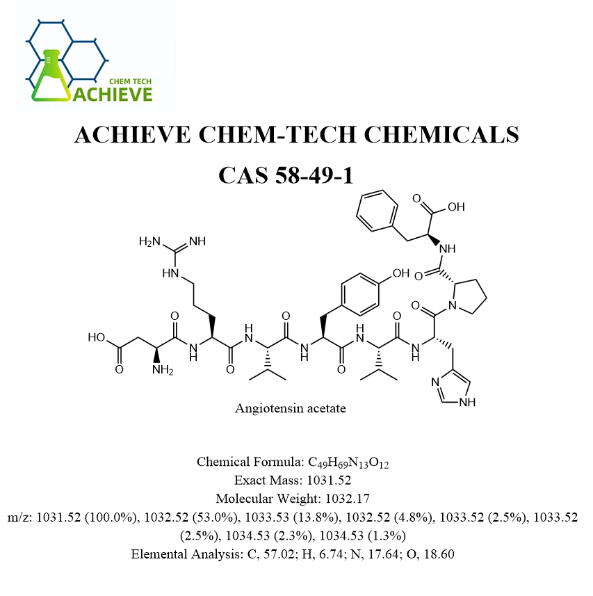 Angiotensin II Acetate Online | Shaanxi BLOOM Tech Co., Ltd Angiotensin II Acetate Online | Shaanxi BLOOM Tech Co., Ltd