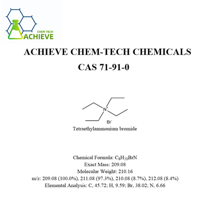 Tetraethylammonium Bromide structure CAS 71-91-0 | Shaanxi BLOOM Tech Co., Ltd Tetraethylammonium Bromide structure CAS 71-91-0 | Shaanxi BLOOM Tech Co., Ltd