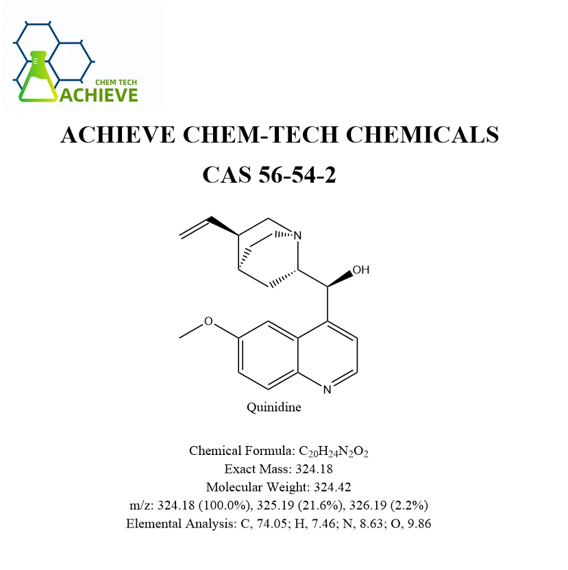 Quinidine CAS 56-54-2 | Shaanxi BLOOM Tech Co., Ltd Quinidine CAS 56-54-2 | Shaanxi BLOOM Tech Co., Ltd