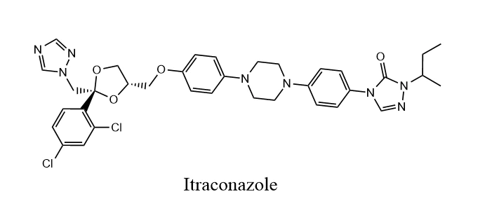 itraconazole structure | Shaanxi BLOOM Tech Co., Ltd itraconazole structure | Shaanxi BLOOM Tech Co., Ltd