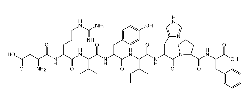 Angiotensin II structure | Shaanxi BLOOM Tech Co., Ltd Angiotensin II structure | Shaanxi BLOOM Tech Co., Ltd