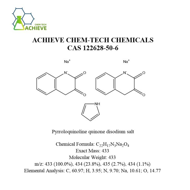 Pyrroloquinoline Quinone Disodium Salt CAS 122628-50-6 suppliers