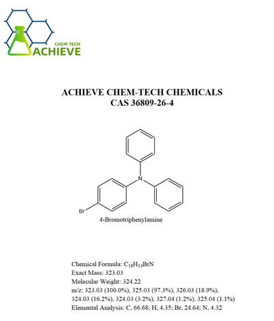 4-Bromotriphenylamine CAS 36809-26-4