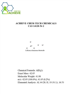 Lithium Aluminum Deuteride CAS 14128-54-2