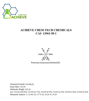 Potassium Hexacyanocobaltate(III) CAS 13963-58-1
