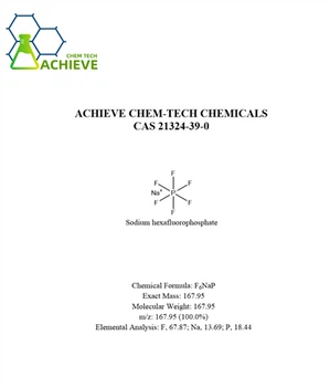 Sodium Hexafluorophosphate CAS 21324-39-0